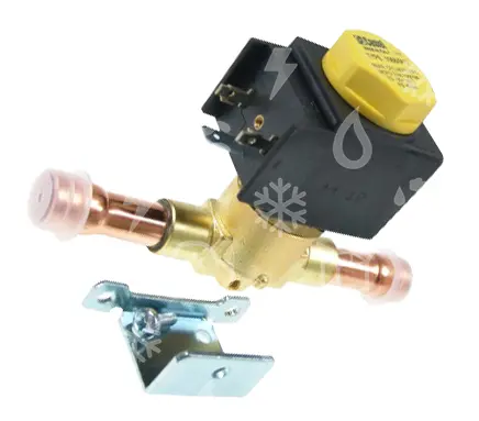 ventil solenoid Castel, NC, pájecí 12mm ODS, s cívkou, 1068/M12A6